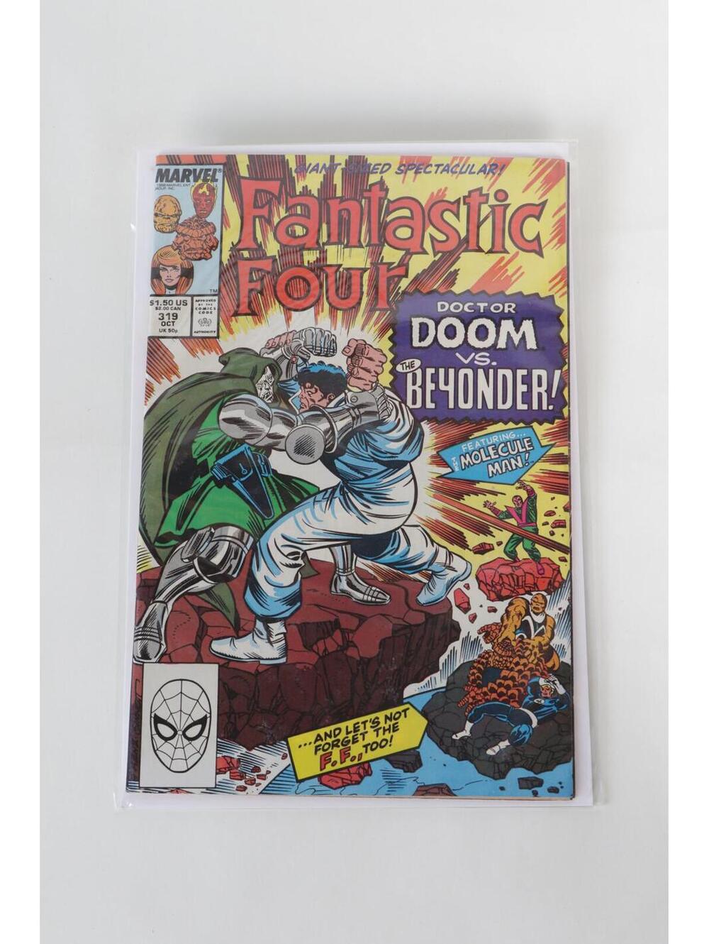 Marvel Comics Fantastic Four Doctor Doom Vs Beyonder Comics